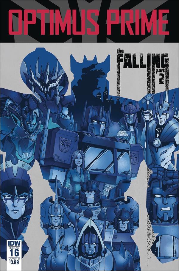 Optimus Prime issue 16-B Casey Coller Cover