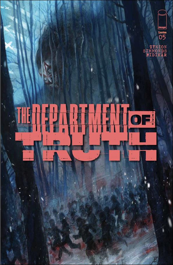 Department of Truth issue 5-D Tiffany Turrill Cover