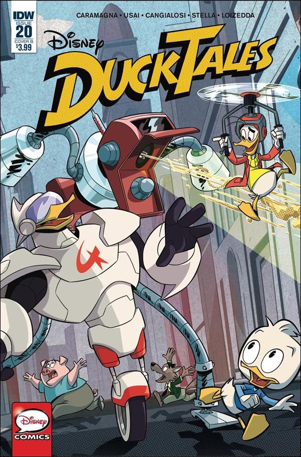 Ducktales (2017) issue 20-B Marco Ghiglione "Gizmoduck" Cover