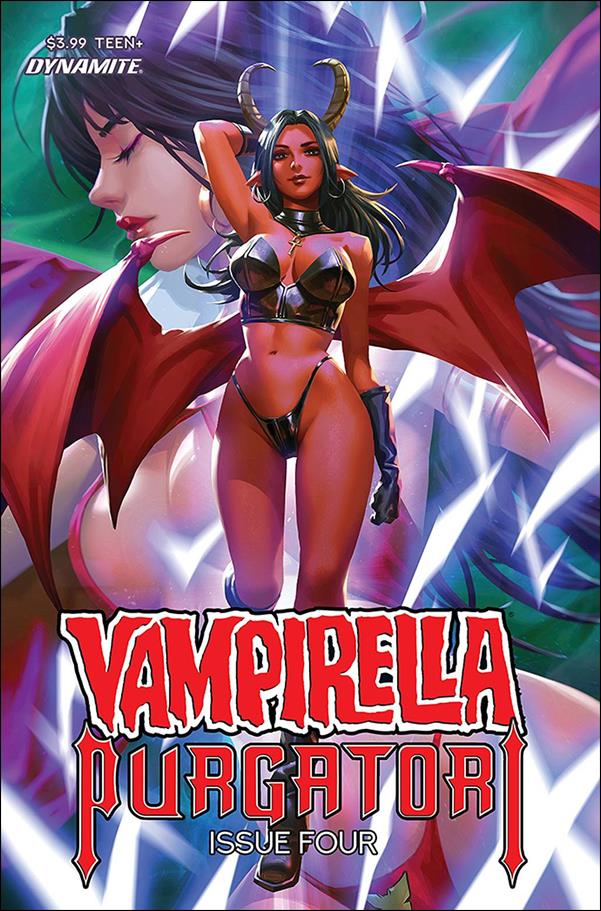Vampirella vs Purgatori issue 4 Derrick Chew Cover