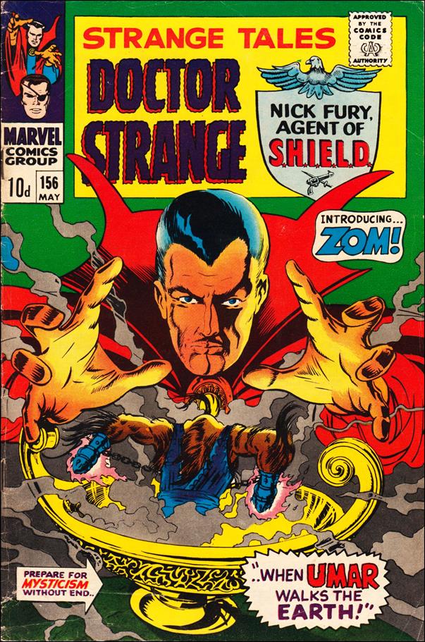 Strange Tales (1951) issue 156-B UK Price Cover