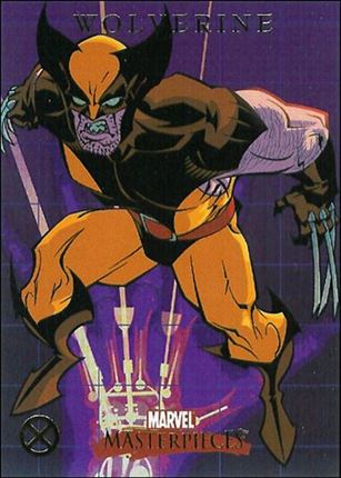 2007 Marvel Masterpieces (X-Men Parallel Foil Subset) card X2 Wolverine