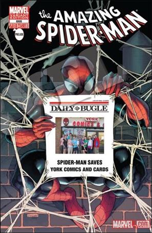 Amazing Spider-Man (1963) issue 666-QB York Comics and Cards Daily Bugle Cover 