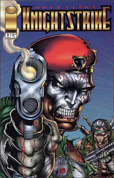 Operation: Knightstrike issue 2 Richard Horie Cover