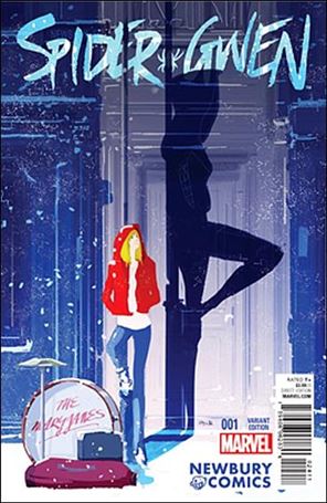 Spider-Gwen (2015/04) issue 1-XP Pascal Campion Newbury Comics Cover
