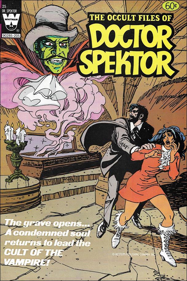 Occult Files of Dr. Spektor issue 25-B White Whitman Logo