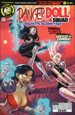 Danger Doll Squad: Galactic Gladiators Cover Image 1
