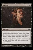 Magic the Gathering: Duel Decks: Divine vs. Demonic (Base Set) card 46 Duress
