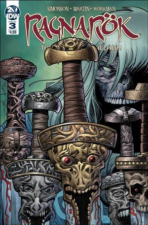 Ragnarok: The Breaking of Helheim issue 3 Walter Simonson Cover