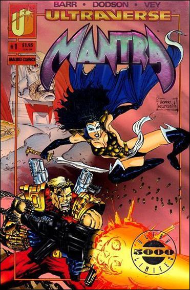 Mantra (1993) issue 1-C Ultra Limited Silver Foil Cover 1/5000