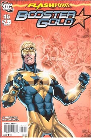 Booster Gold (2007) issue 45-B Red Cover (2nd Printing)