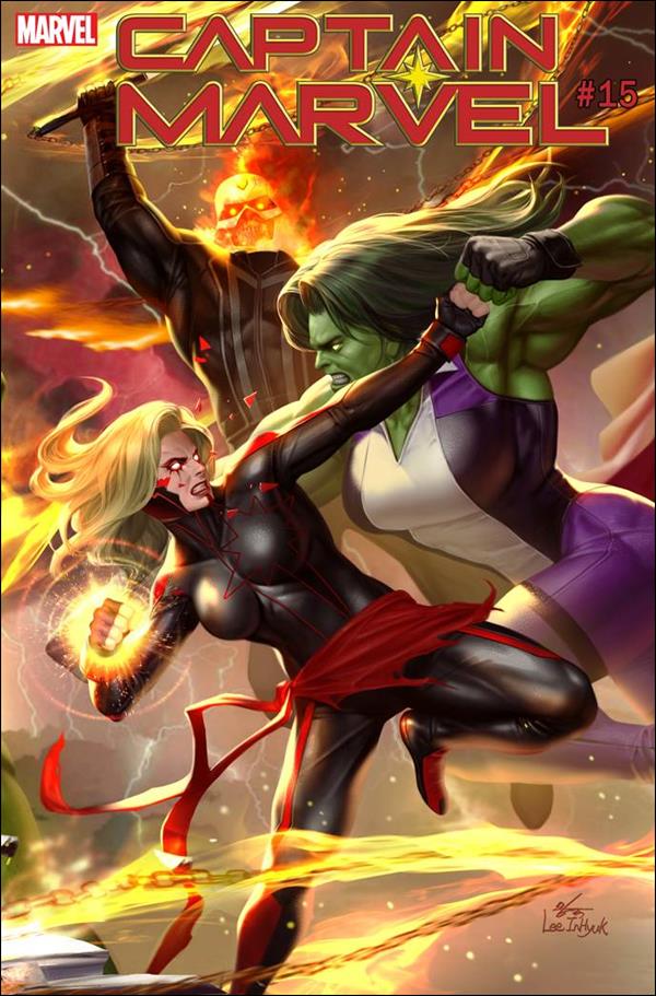 Captain Marvel (2019) issue 15-B InHyuk Lee Connecting Cover