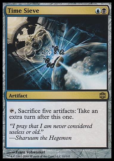 Magic The Gathering: Alara Reborn (Base Set) card 31 Time Sieve