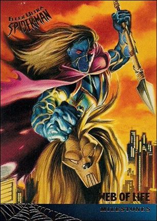 Fleer Ultra Spider-Man (Base Set) card 95 Web of Life