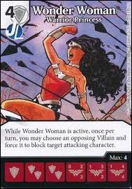 DC Comics Dice Masters Justice League  card 20 Wonder Woman: Warrior Princess