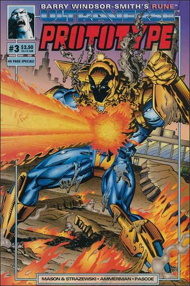 Prototype (1993) issue 3 Flipbook with Rune #0, Chapter F