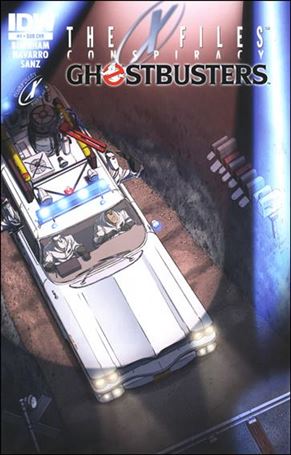 X-Files/Ghostbusters: Conspiracy  issue 1-B Dan Schoening Subscription Cover
