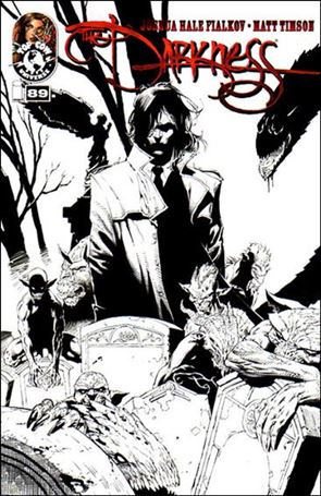 Darkness (1996) issue 89-B Sheldon Mitchell 1:10 B&W Cover