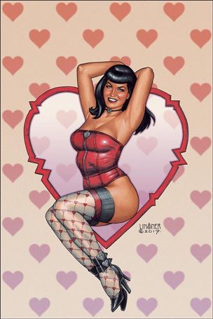 Bettie Page (2017) issue 2-E Joseph Michael Linsner 1:20 Virgin Cover