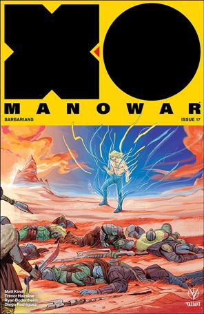 X-O Manowar (2017) issue 17-C Veronica Fish Connecting Cover