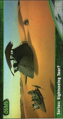 Star Wars Trilogy Widevision (Base Set) card 54 Sarlacc Sightseeing Tour?