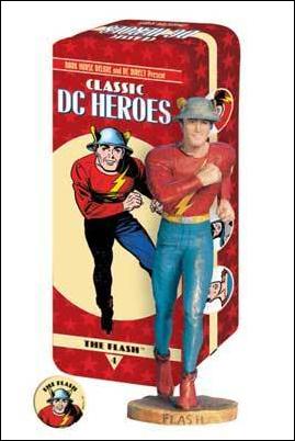Classic DC Heroes item 4 The Flash with Collector Pin 1/2000