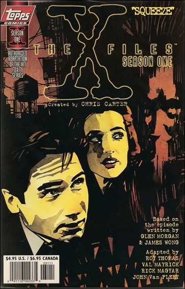 X-Files: Season One issue 3 Mulder & Scully Cover