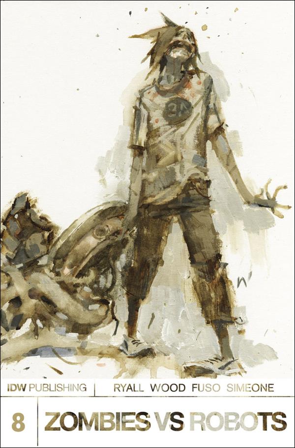 Zombies vs Robots (2015) issue 8 Ashley Wood Cover