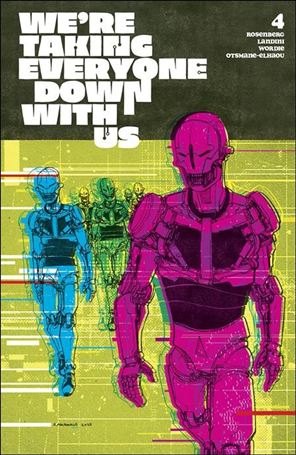 We're Taking Everyone Down with Us issue 4-D Andy MacDonald 1:25 Cover