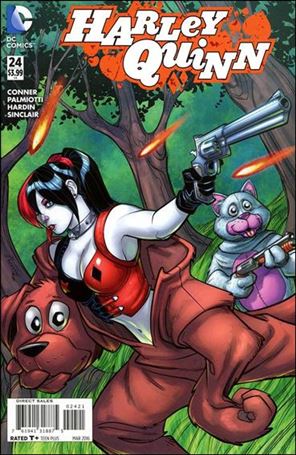 Harley Quinn (2014) issue 24-B Chad Hardin 1:25 Cover