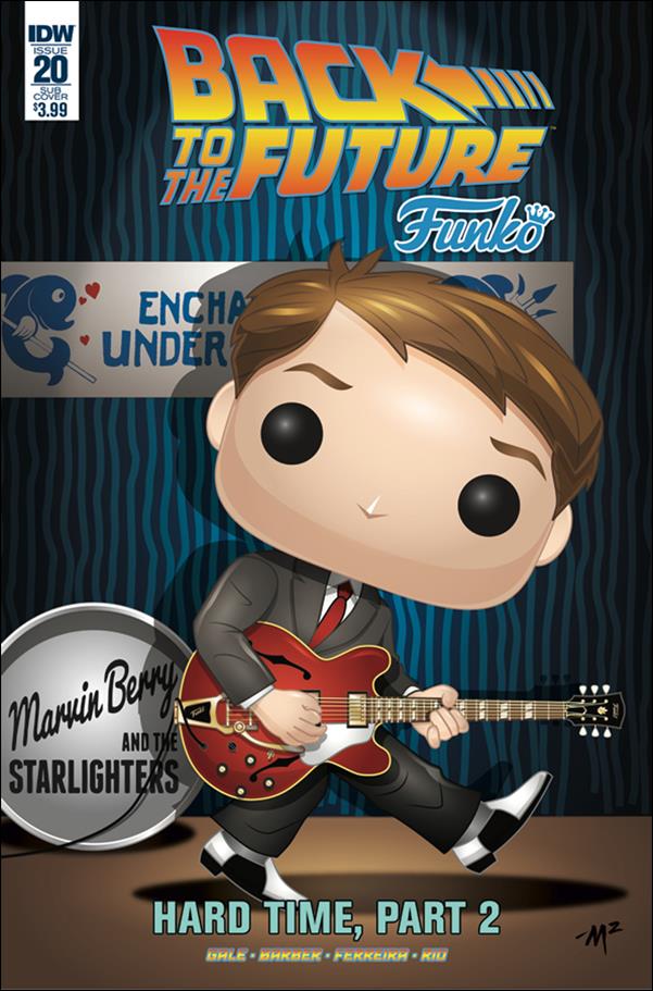 Back to the Future (2015) issue 20-B Mike Martin "Funko Art" Cover