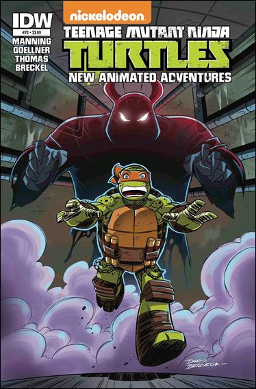 Teenage Mutant Ninja Turtles New Animated Adventures issue 23 Dario Brizuela Cover