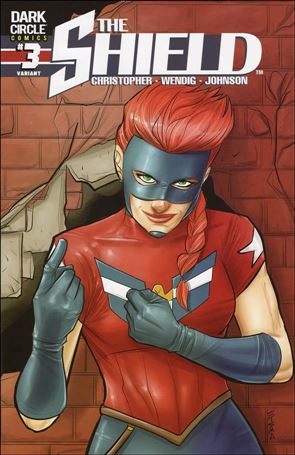 Shield (2015) issue 3-B Joe Eisma Cover