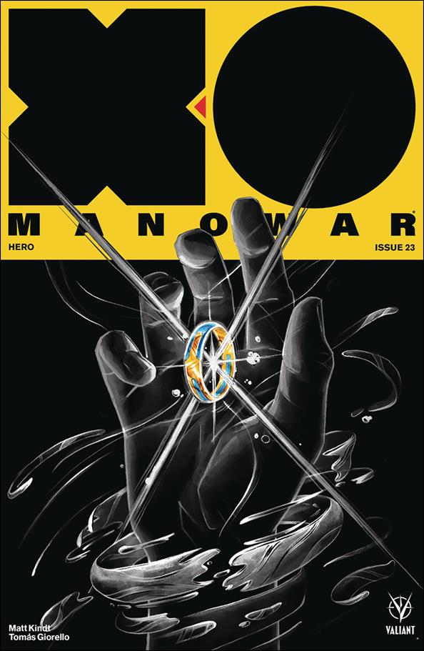 X-O Manowar (2017) issue 23-C Mike Manomivibul Cover