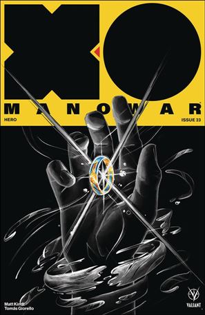 X-O Manowar (2017) issue 23-C Mike Manomivibul Cover