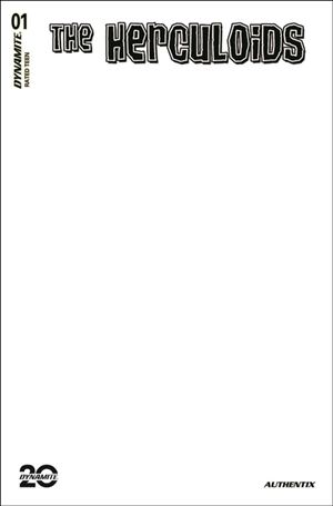 Herculoids (2025) issue 1-H Blank Authentix Sketch Cardstock Cover