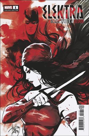 Elektra: Black, White & Blood issue 1-B Mirka Andolfo Cover