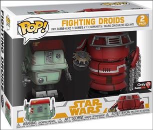 POP! Star Wars Multi-Packs figure nn15 Fighting Droids 2 Pack GameStop Exclusive