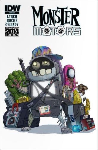 Monster Motors issue nn-B Dan Schoening Convention Cover