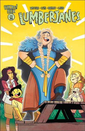 Lumberjanes issue 66 Kat Leyh Cover
