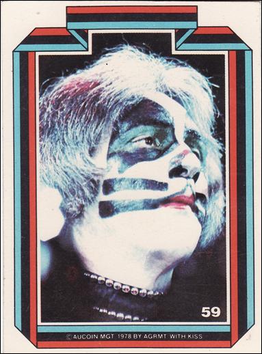 KISS: Series 1 (Base Set) card 59 Peter Criss