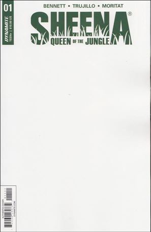 Sheena: Queen of the Jungle (2017) issue 1-K Blank Authentix Cover