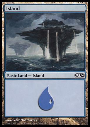 Magic the Gathering: 2012 Core Set (Base Set) card 237 Island