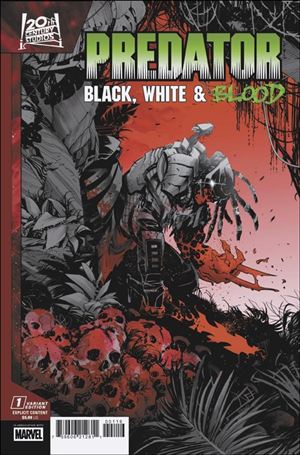 Predator: Black, White & Blood issue 1-D Federico Vicentini 1:25 Cover