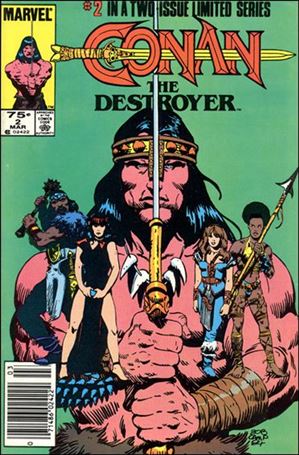 Conan the Destroyer Cover Image 2