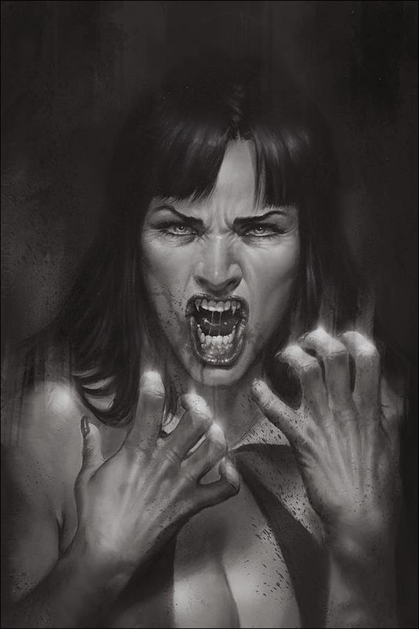 Vengeance of Vampirella (2019) issue 10-K Lucio Parrillo 1:25 Black & White Cover