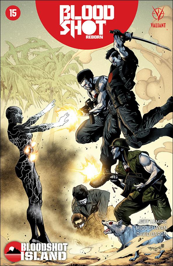 Bloodshot Reborn issue 15-C Stephen Segovia Cover