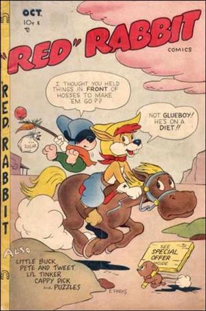 "Red" Rabbit Comics Cover Image 2