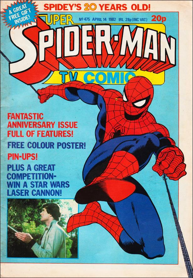 Spider-Man: Comics Weekly (UK) issue 475 Wraparound Cover