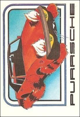 Crazy Cars  (Base Set) card 15 Purrsche